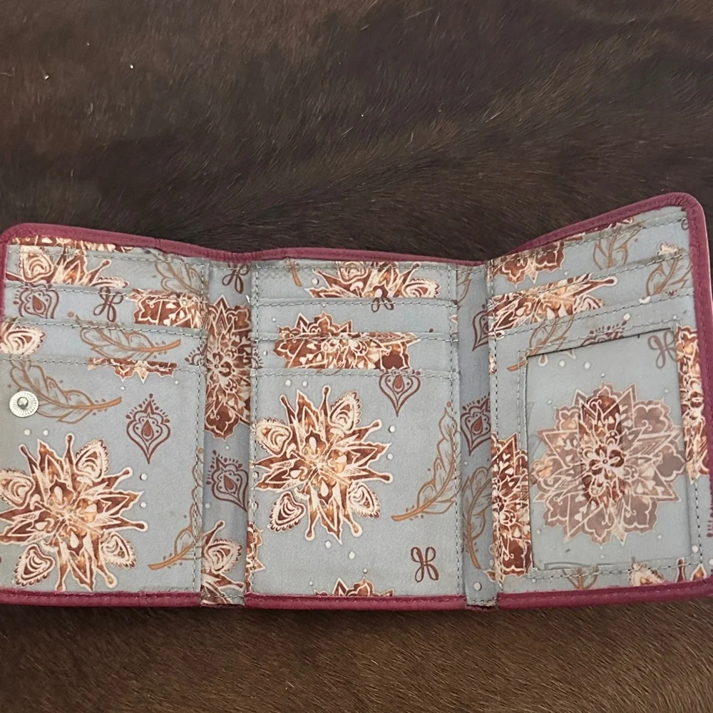 Red Leather Wallet - Picture 4 of 5